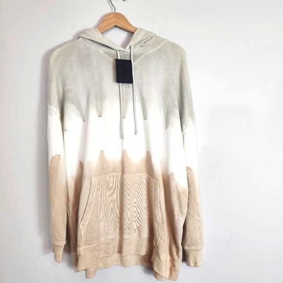 NWT ATM Anthony Thomas Melillo French Terry Tie Dye Oversized Hoodie Size XS / S - Picture 2 of 10